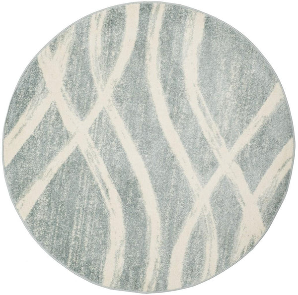 Safavieh Adorindack 125 Power Loomed 55% Polypropylene/ 40% Jute/ 5% Polyester Rug ADR125T-8SQ