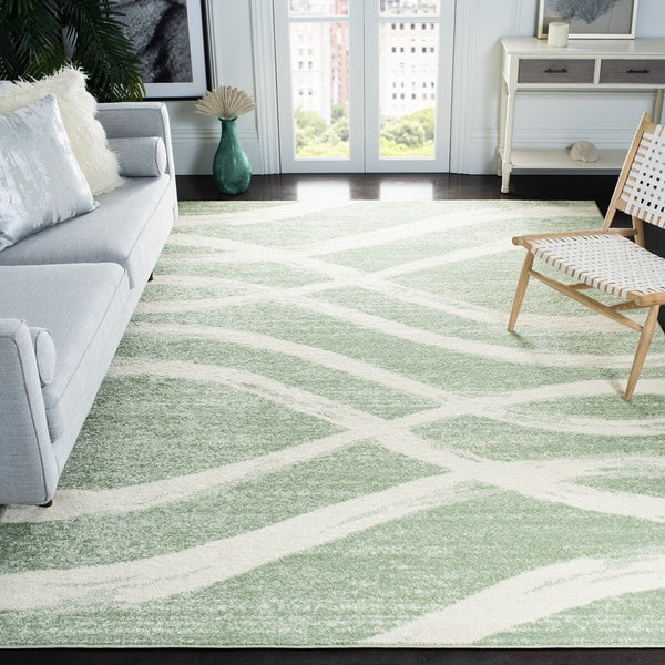 Safavieh Adorindack 125 Power Loomed 55% Polypropylene/ 40% Jute/ 5% Polyester Rug ADR125X-8SQ