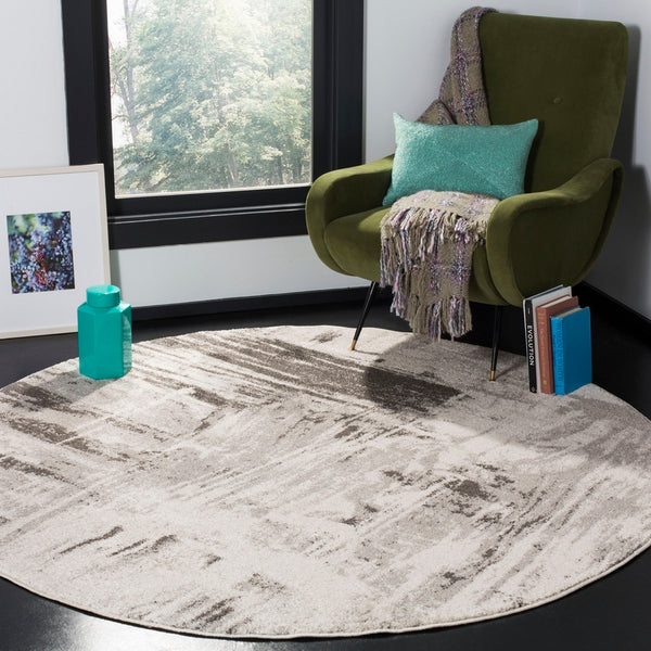 Safavieh Adirondack 133 Power Loomed 55% Polypropylene/ 40% Jute/ 5% Polyester Rug ADR133C-8SQ