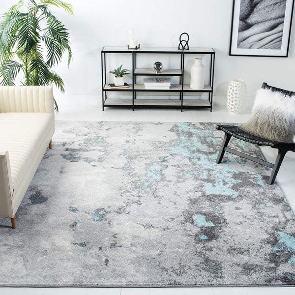 Safavieh Adirondack 134 Power Loomed 55% Polypropylene/ 40% Jute/ 5% Polyester Rug ADR134K-8SQ