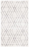 Adirondack Adirondack 162 Contemporary Power Loomed Polypropylene Pile Rug Ivory / Grey