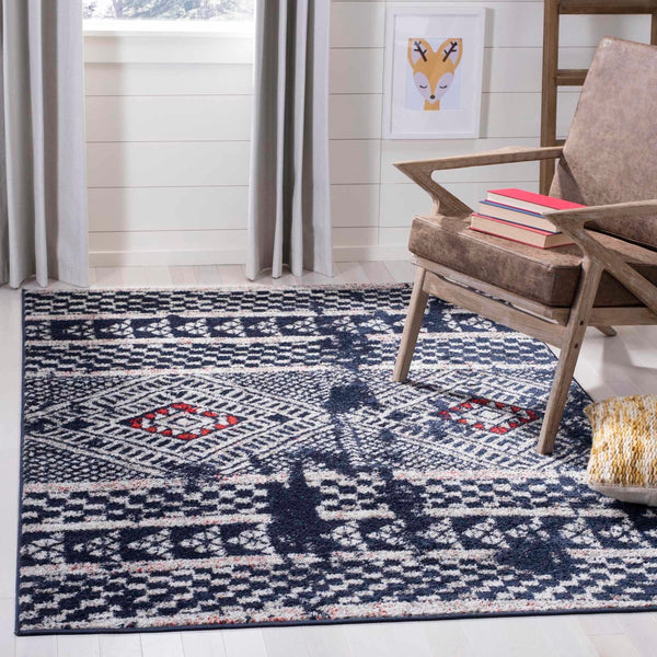 Safavieh Adirondack 202 Power Loomed 55% Polypropylene/ 40% Jute/ 5% Polyester Rug ADR202N-6SQ