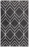 Adirondack 241 Contemporary Power Loomed Polypropylene Pile Rug Brown / Ivory