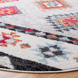 Adirondack 245  Power Loomed Polypropylene Pile Rug Grey / Red