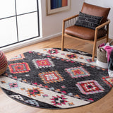 Adirondack 245  Power Loomed Polypropylene Pile Rug Black / Red