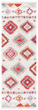 Adirondack 252  Power Loomed Polypropylene Pile Rug Beige / Red