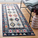 Adirondack 270  Power Loomed Polypropylene Pile Rug Ivory / Grey