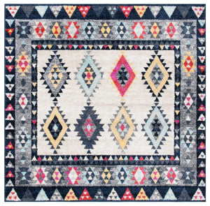 Adirondack 270  Power Loomed Polypropylene Pile Rug Ivory / Grey