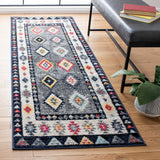 Adirondack 270  Power Loomed Polypropylene Pile Rug Grey / Ivory