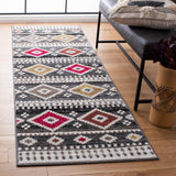 Adirondack 276  Power Loomed Polypropylene Pile Rug Grey / Ivory