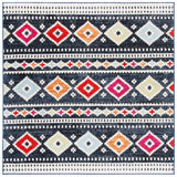 Adirondack 277  Power Loomed Polypropylene Pile Rug Black / Ivory