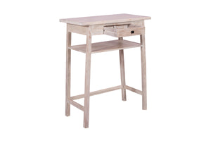 Porter Designs Granby Solid Acacia Wood Modern Desk White 10-190-05-1788