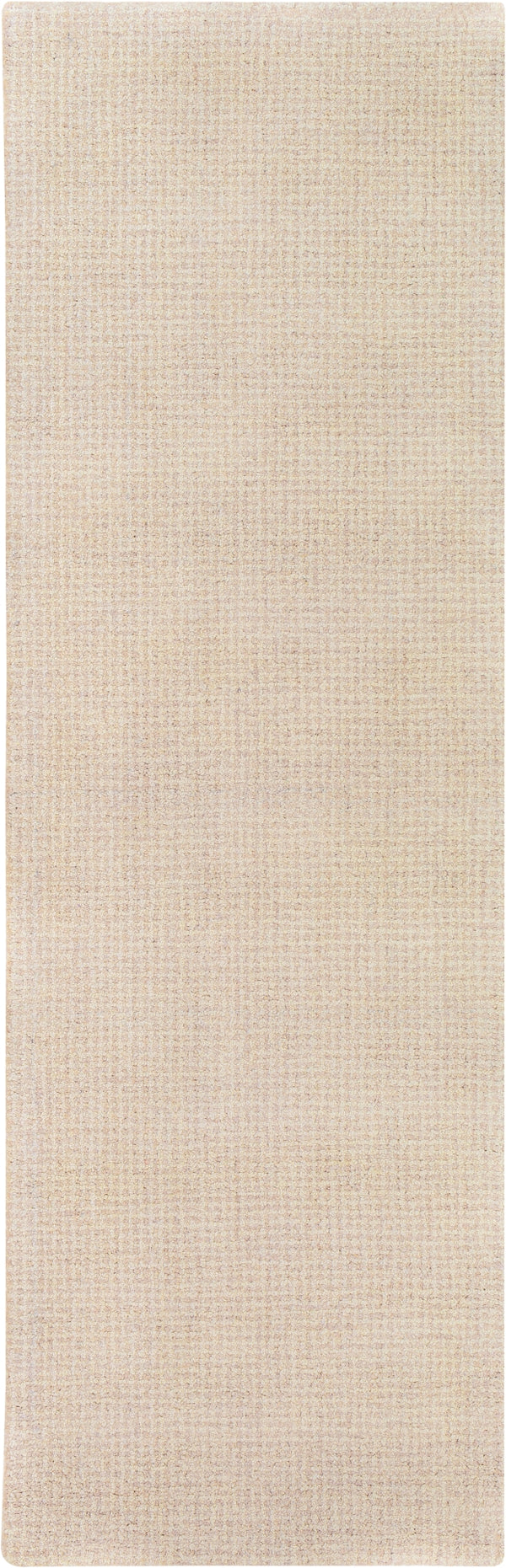 Aiden AEN-1000 Modern Wool Rug AEN1000-268 Khaki, Cream 100% Wool 2'6" x 8'