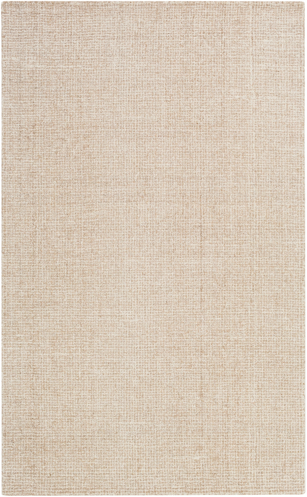 Aiden AEN-1000 Modern Wool Rug AEN1000-913 Khaki, Cream 100% Wool 9' x 13'