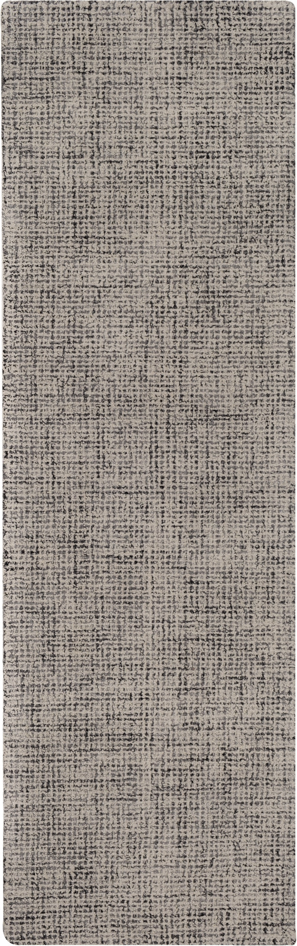 Aiden AEN-1002 Modern Wool Rug AEN1002-913 Navy, Charcoal 100% Wool 9' x 13'