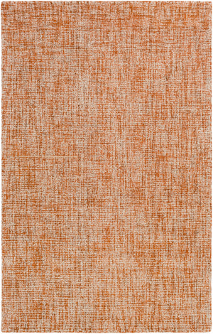 Aiden AEN-1003 Modern Wool Rug AEN1003-913 Burnt Orange, Khaki 100% Wool 9' x 13'