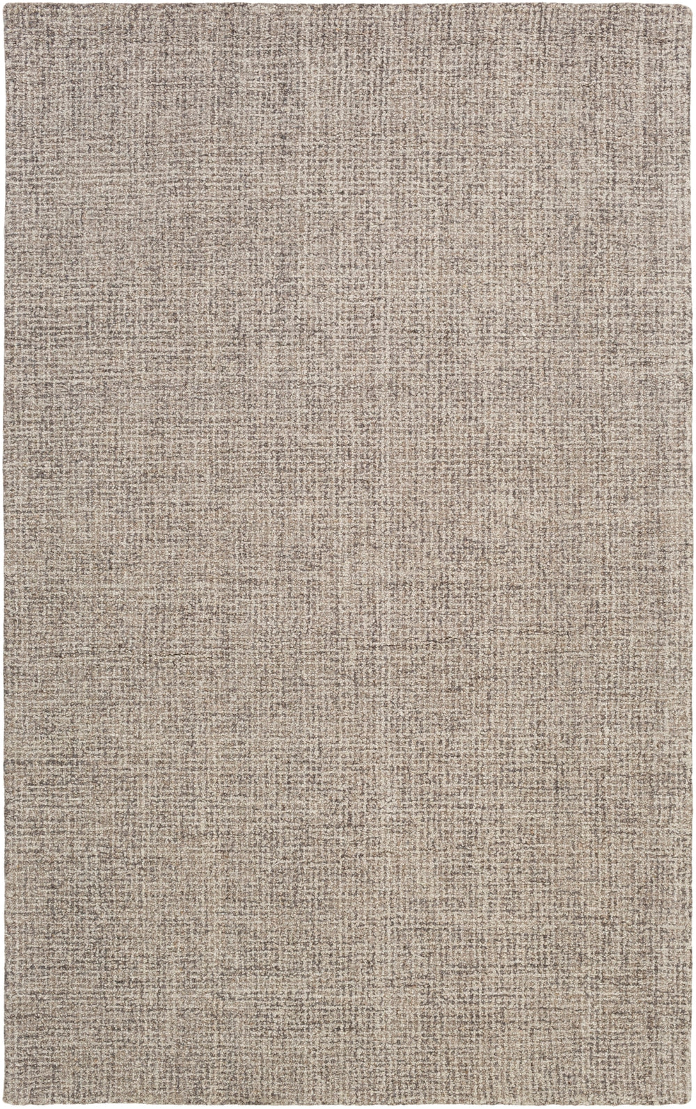 Aiden AEN-1005 Modern Wool Rug AEN1005-913 Medium Gray, Khaki 100% Wool 9' x 13'