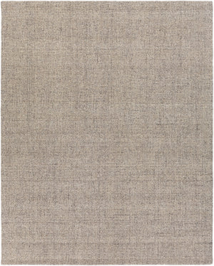 Aiden AEN-1005 Modern Wool Rug AEN1005-810 Medium Gray, Khaki 100% Wool 8' x 10'