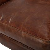 Njord Vintage Light Brown Leather Club Chair