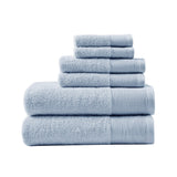Beautyrest Nuage Glam/Luxury 20% Tencel/Lyocel 75% Cotton 5% Silverbac 6pcs Towel Set BR73-3755