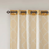 madison park saratoga modern contemporary 68 polyester 29 cotton 3 rayon fretwork printed panel