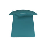 Noble House Westlake Outdoor Plastic Chairs (Set of 2), Teal