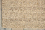 Nourison Perris PERR1 Handmade Woven Indoor Area Rug Taupe 6'6" x 9'6" 99446224040