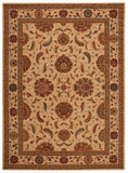 Nourison Living Treasures LI04 Persian Machine Made Loomed Indoor only Area Rug Ivory 8'3" x 11'3" 99446181886