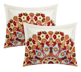 Aberdeen Comforter Set King Size – 10 Piece – Red