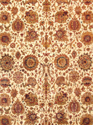 Pasargad Crown Jewel Collection Hand-Knotted Lamb's Wool Area Rug PH-257 12X16-PASARGAD