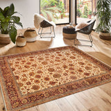 Pasargad Crown Jewel Collection Hand-Knotted Lamb's Wool Area Rug PH-257 12X16-PASARGAD