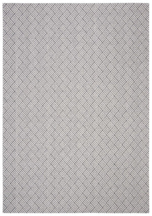 Augustine 400 Augustine 418  Power Loomed Polyester + Cotton Rug Grey / Silver