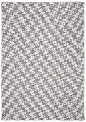 Augustine 400 Augustine 418  Power Loomed Polyester + Cotton Rug Grey / Silver