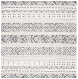 Augustine 400 Augustine 445  Power Loomed 72.7%Coton,21.3%Polyester, 6.0%Viscose Rug Anthracite / Cream