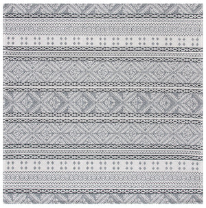 Augustine 400 Augustine 445  Power Loomed 72.0%Coton,23.9%Polyester,4.1%Viscose Rug Light Grey / Anthracite