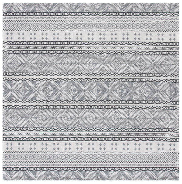 Augustine 400 Augustine 445  Power Loomed 72.0%Coton,23.9%Polyester,4.1%Viscose Rug Light Grey / Anthracite