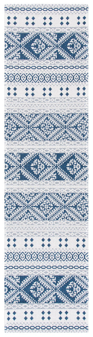 Augustine 400 Augustine 445  Power Loomed 65.7%Coton,29%Polyester, 5.3%Viscose Rug Navy / Creme