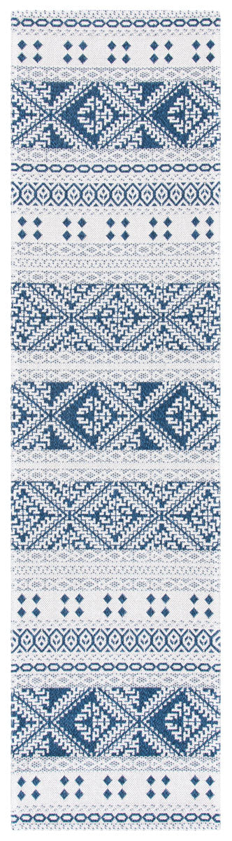 Augustine 400 Augustine 445  Power Loomed 65.7%Coton,29%Polyester, 5.3%Viscose Rug Navy / Creme