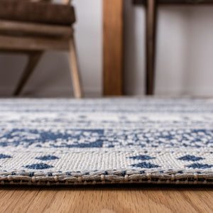 Augustine 400 Augustine 445  Power Loomed 65.7%Coton,29%Polyester, 5.3%Viscose Rug Navy / Creme