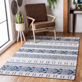 Augustine 400 Augustine 445  Power Loomed 65.7%Coton,29%Polyester, 5.3%Viscose Rug Navy / Creme