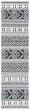 Augustine 400 Augustine 445  Power Loomed 65.3%Coton,27.4%Polyester, 7.3%Viscose Rug Black / Cream