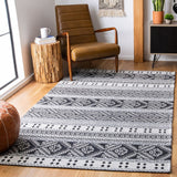 Augustine 400 Augustine 445  Power Loomed 65.3%Coton,27.4%Polyester, 7.3%Viscose Rug Black / Cream