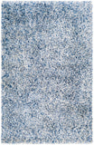 Anaheim AHM-2301 Modern Polyester Rug AHM2301-810 Denim, Light Gray, Navy, Bright Blue, Pale Blue, White 100% Polyester 8' x 10'