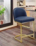 Xander Navy Counter Stool