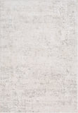 Aisha AIS-2307 Traditional Viscose, Polyester Rug AIS2307-93123 Light Gray, White 70% Viscose, 30% Polyester 9' x 12'3"