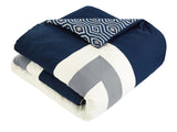 Jake Navy Queen 10pc Comforter Set