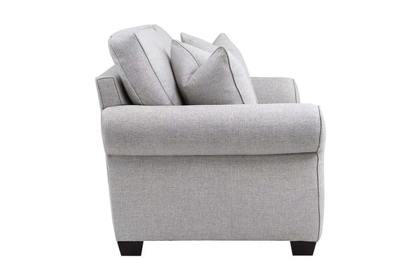 Porter Designs Oasis Overstuffed Transitional Sofa Cream 01-207C-01-6327