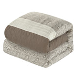 Imani Beige King 6pc Comforter Set