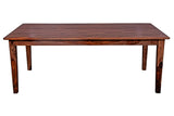 Porter Designs Sonora Solid Sheesham Wood Natural Dining Table Brown 07-116-01-801H