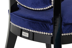 VIG Furniture Isabella - Modern Blue Dining Chair (Set of 2) VGUNAK011-2